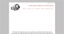 Desktop Screenshot of kariscommunity.org