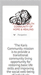 Mobile Screenshot of kariscommunity.org